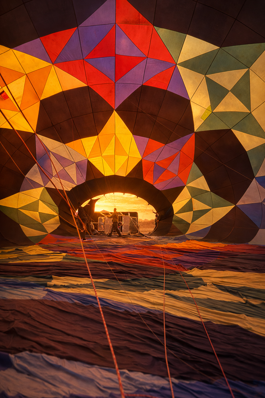 Preparação do Balão