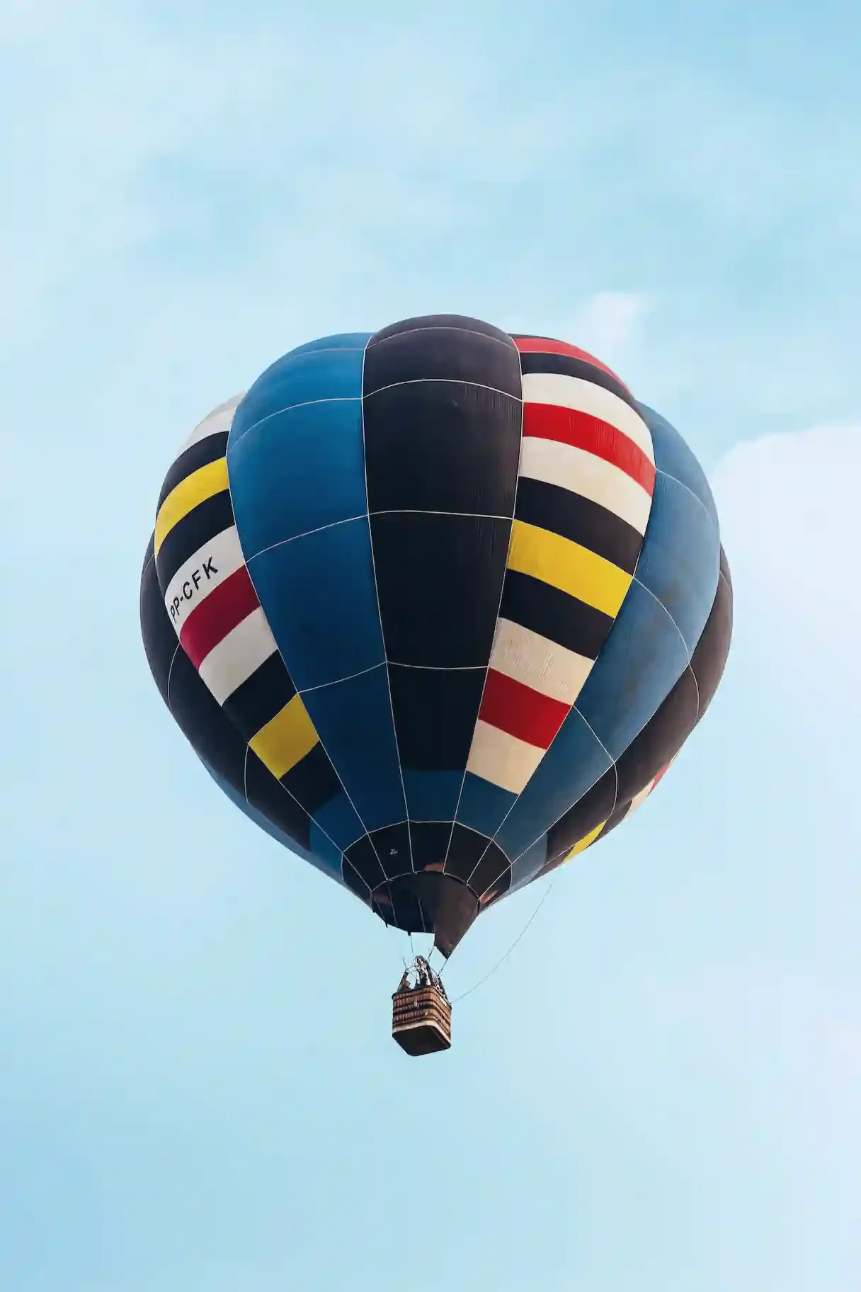 Momento do voo de balão 10