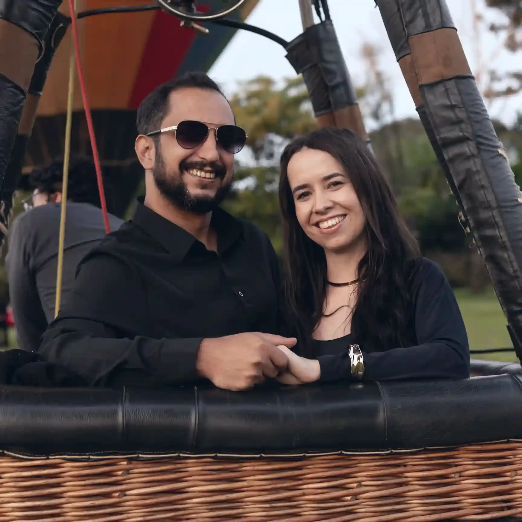 Momento do voo de balão 6